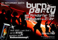 Burn Party mit Gogoshow@Pirkdorfersee