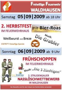 2. Herbstfest mit Bier Roas@Feuerwehrhaus