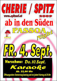 Passoa Night@Tanzcafe Cherie Spitz