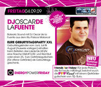 DJ Oscar de la Fuente@Praterdome