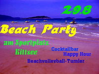 BEACH PARTY@Sportplatz Kittsee