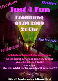 Eröffnung Just 4 Fun@Just 4 Fun