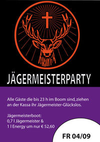 Jägermeisterparty@Boom Linz