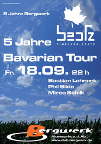 5 Jahre Timeless-Beatz Bavarian Tour@Club Bergwerk