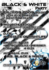 Black & White Party@Plainerhalle Schleedorf