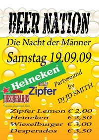 Beer nation - Die Nacht der Männer@Three - The Bar