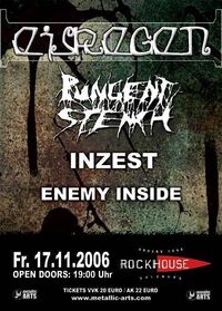 Eisregen, Pungent Stench, Inzest@Rockhouse