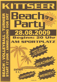 Beachparty Kittsee@Sportplatz