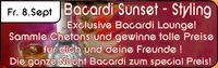 Bacardi Sunset - Styling