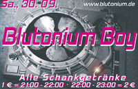 Blutonium Boy Live @ turns@Excalibur