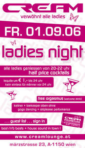 Ladies Night@Creamlounge