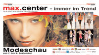 max.center Modeschau-Tage@max.center