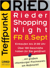 10. Rieder Shopping Night@Innenstadt