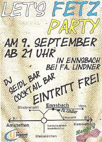 Let´s Fetz Party@Fa. Lindner