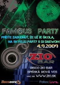 Famous Party@Zio bar