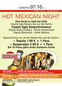 Hot Mexcian Night@Vulcano