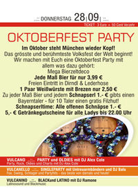 Oktoberfest Party@Vulcano