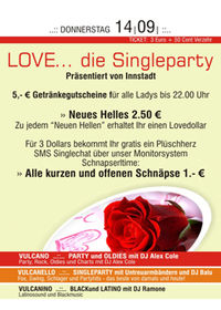 Love.. die Single Party