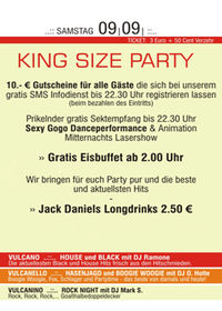 King Size Party@Vulcano