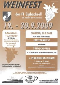 Weinfest 2009@Bauhof Sipbachzell