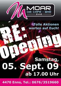 RE: Opening@Cafe Bar Moar