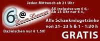 6@Lava Lounge - All inclusive!@Lava Lounge Linz