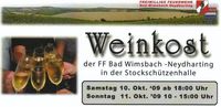 Weinkost der FF Bad Wimsbach@Stockschützenhalle Bad Wimsbach