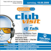 sunshine-live mit Dj Falk@Vulcano