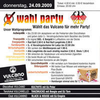 Wahlparty@Vulcano