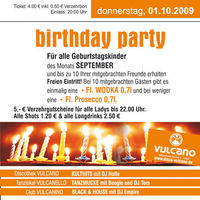 Birthday Kultnight@Vulcano