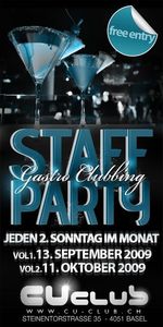 Staff Party Vol 2@Cu - Club (Basel)