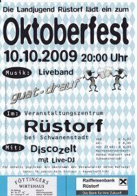 Oktoberfest Rüstorf@Veranstaltungszentrum