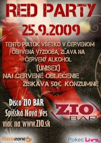 Red Party@Zio bar