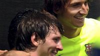 Messi-tackling + Zlatan-skillz --> FootballGod 