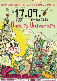 Back To University@Ibiza Club