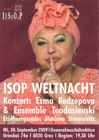 Isop Weltnacht Konzert: Esma Redzepova@generalmusikdirektion