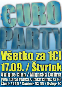 Euro Party@Unique