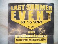 Last Summer Event@Mostheuriger Zeilinger