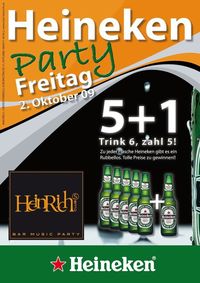 Heineken Party@Club Heinrichs Tanzbar