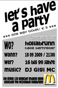 Let´s have a party@Bernreiterhalle