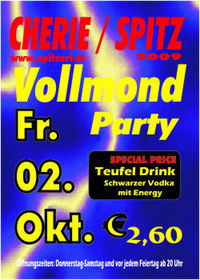 Vollmond Party@Tanzcafe Cherie Spitz