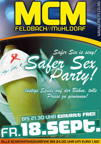 Safer Sex Party@MCM  Feldbach
