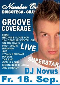 Groove Coverage live