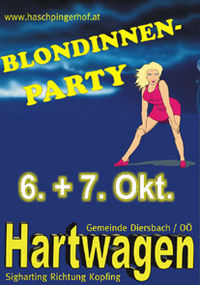 Blondinenparty@Hartwagen