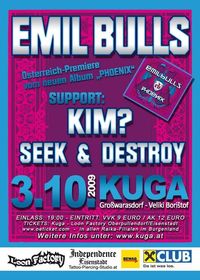 Emil Bulls & Support@KUGA Großwarasdorf