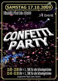 Confetti Party @Happy Nite