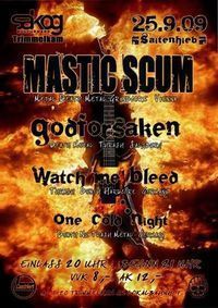 Saitenhieb mit Mastic Scum live