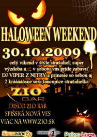 Haloween Weekend@Zio bar