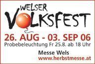 Welser Volksfest@Messegelände