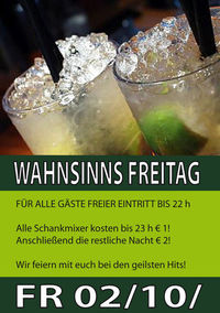 Wahnsinns Freitag@Boom Linz